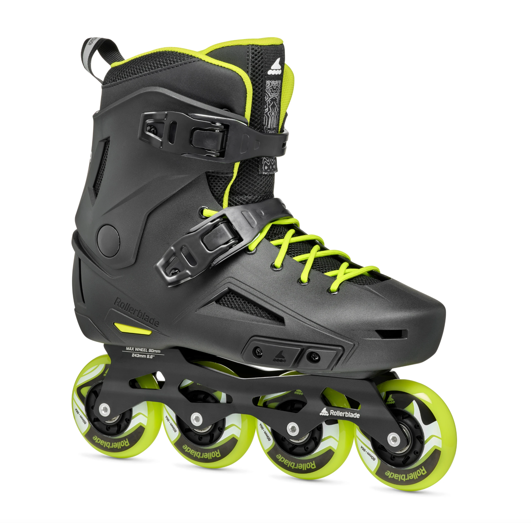 Black Rollerblade Lightning 80 Men