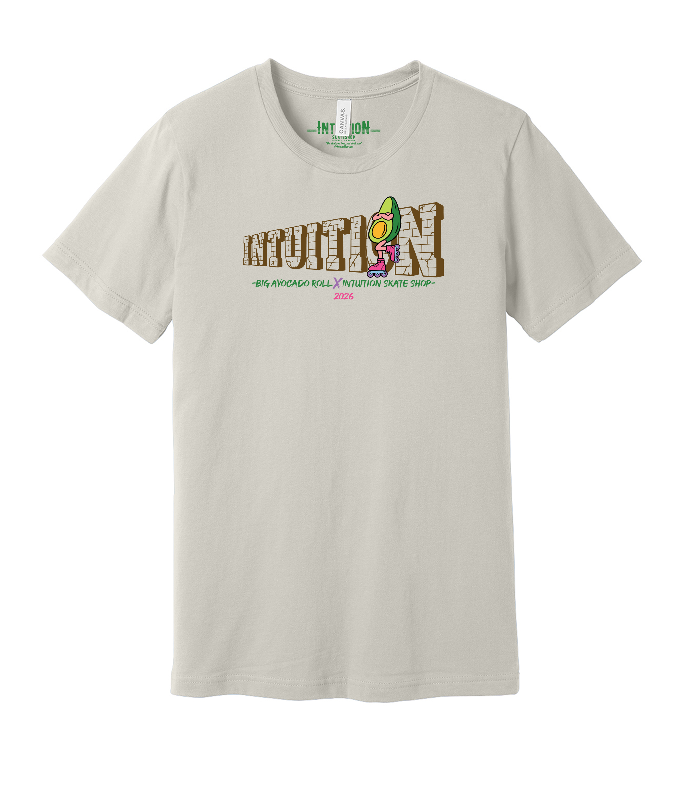 Sandstone Big Avocado Roll Shirt, Intuition Skate Shop, Big Avocado Roll 2026, Skate Shops Near Me