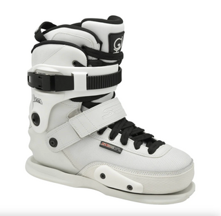 White Seba CJ2 Prime Inline Skates, Wizard Skates, Intuition Skate Shop, Skate Shops Near Me