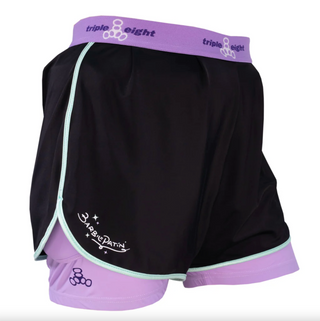 Black and Purple Padded Shorts for Skating, Triple 8 Bumsavers Barbie Patin Edition, Intuition Skate Shop, Skate Shops Near Me, Roller Skating, Roller Blading