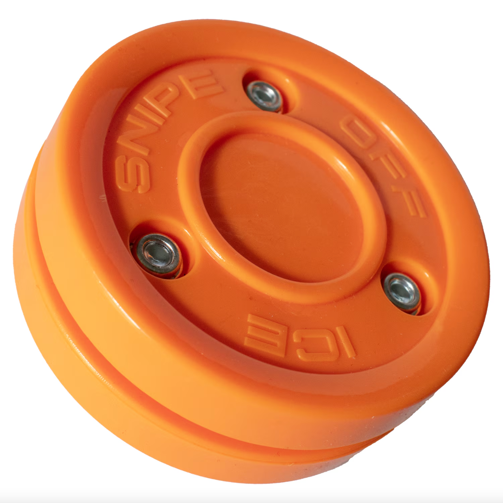 Orange TronX Off Ice Snipe Hockey Training Puck at Intuition Skate Shop, Hockey Shops Near Me
