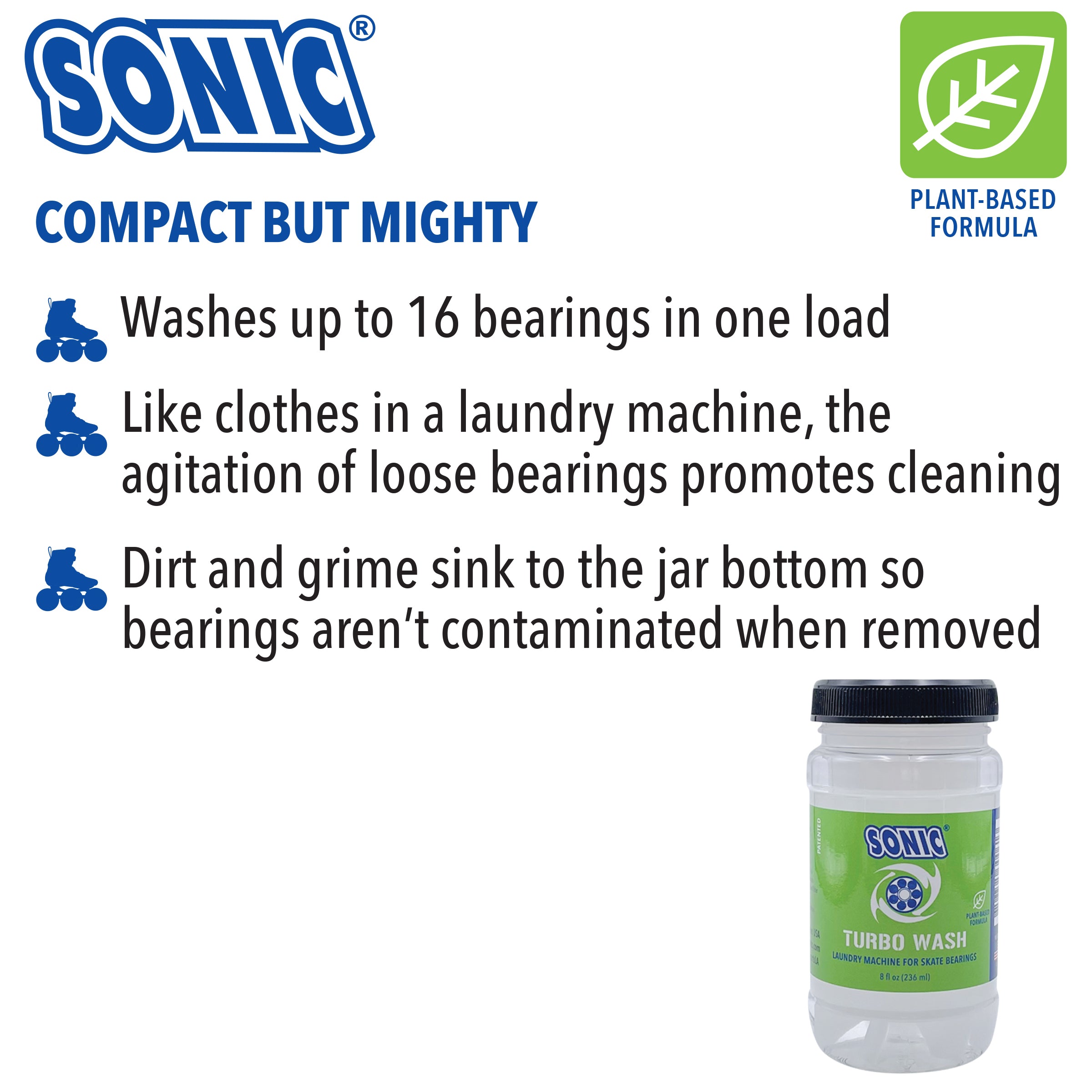Sonic Turbo Wash BIO bearing cleaning kit