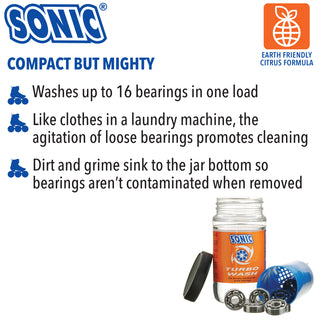 Sonic Turbo Wash Citrus bearing cleaning kit