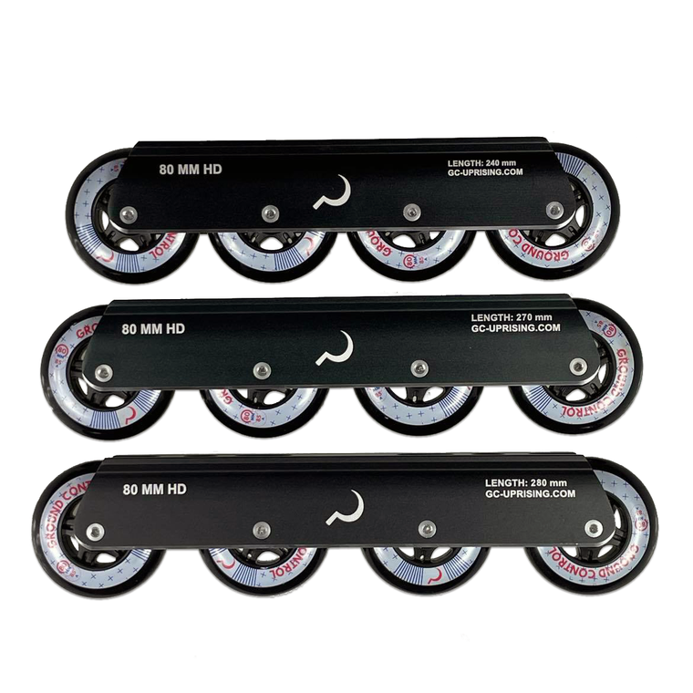 Ground Control 80mm HD2 inline frames Intuition Skate Shop