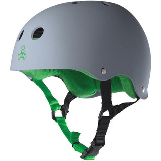 Triple 8 Sweatsaver Carbon Gray helmet
