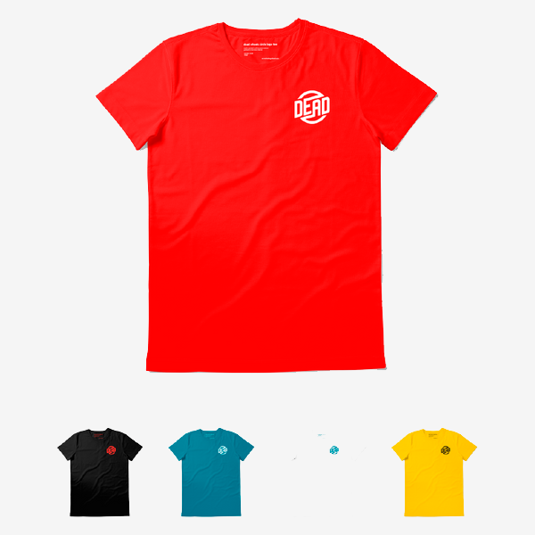 Dead Small Circle shirt (New colors!)