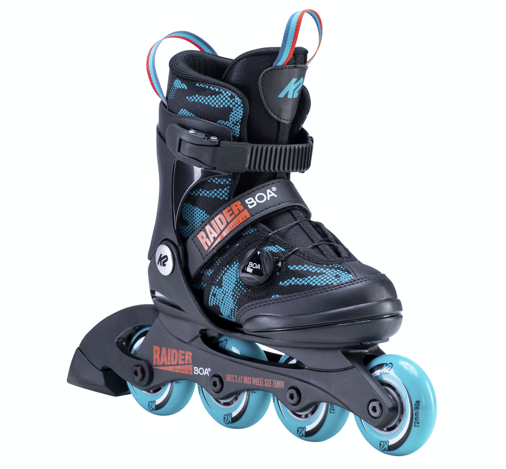K2 Raider Jr BOA adjustable inline skates