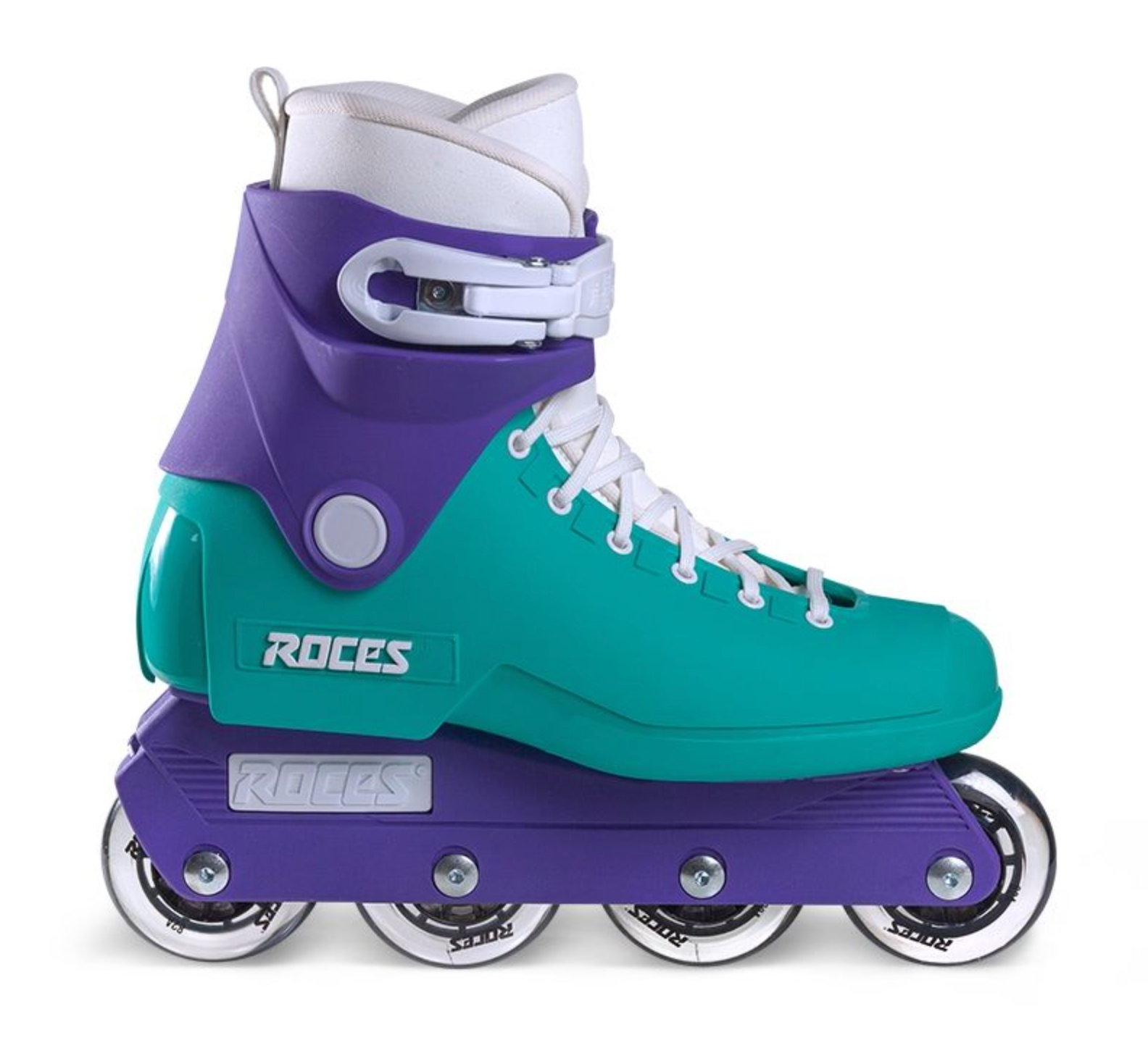 Roces 1992 Inline Skates, Rollerblades, Intuition Skate Shop, Where to Buy Rollerblades, Skate Shops Near Me, Roces 1992 Teal and Purple