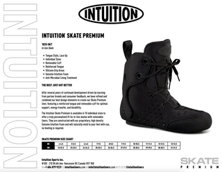 Intuition Skate Premium inline skate liners