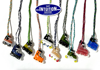 Skate Jewelry, Skate Pendants. Gooman Glass, Intuition Skate Shop 