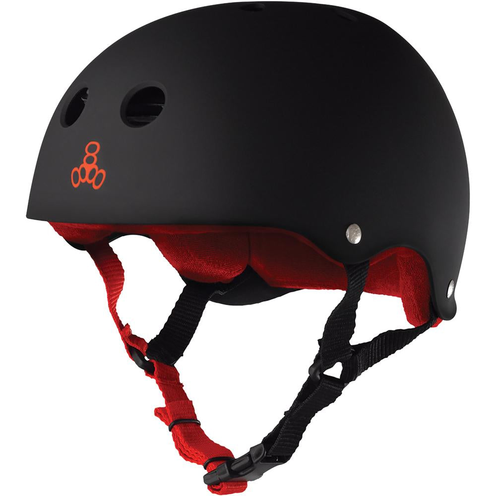 Triple 8 Swestsaver Black and Red helmet