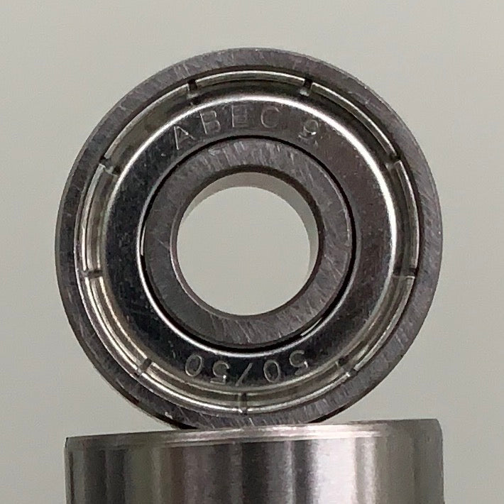 Silver 50/50 ABEC 9 Skate Bearings, Intuition Skate Shop, Skate Shops Near Me, Rollerblades, Roller Skates