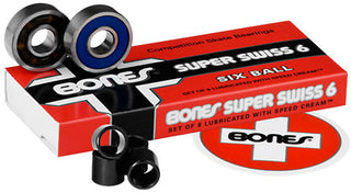 Bones Super Swiss 6 Skate Bearings, Intuition Skate Shop, Skate Shops Near Me, Best Roller Skate Bearings, Best Rollerblade Bearings