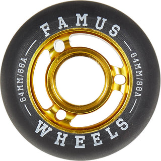Famus 64mm inline skate wheels
