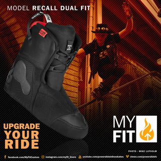 MyFit Recall Dual Fit inline skate liners