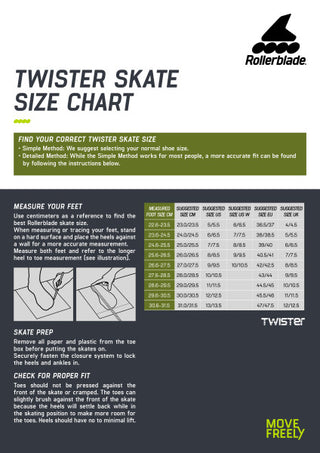 Rollerblade Twister 110 inline skates