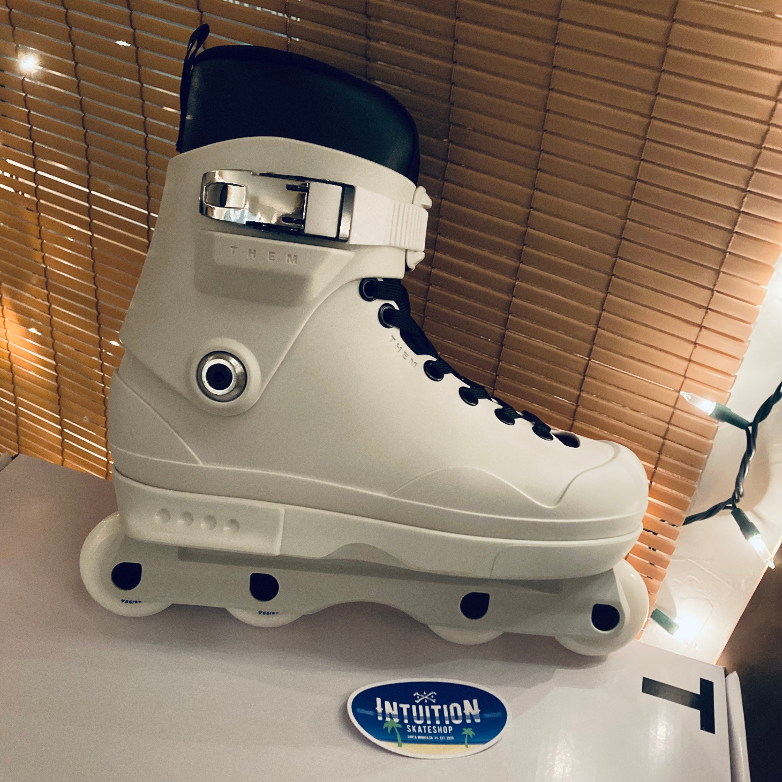Them 909 White, Intuition Skate Shop, Skate Shops Near Me, Inline Skates