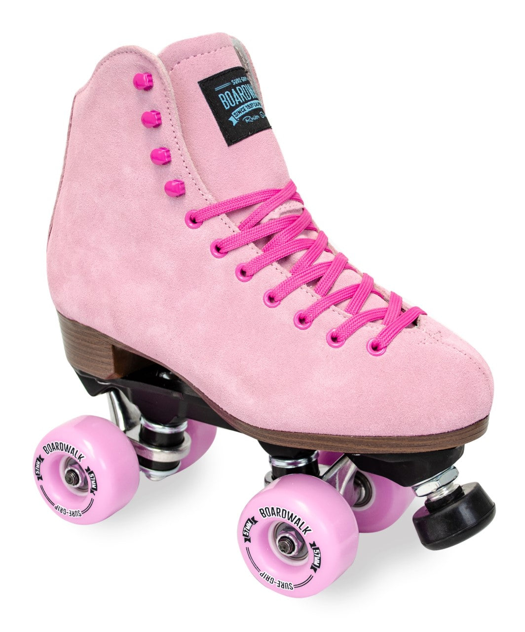 Sure Grip Boardwalk Suede Roller Skates, Roller Skates Bakersfield, Roller Rink Skates Bakersfield, Roller Skates For Dancing, Skate Shops Near Me, Suede Roller Skates, Pink Roller Skates